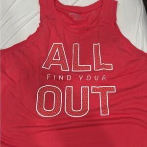 Orangetheory Red Tank Top